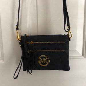 Michael Kors Navy Blue Crossbody